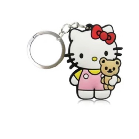 Hello Kitty Accessories - Hello Kitty Teddy Bear Key Chain